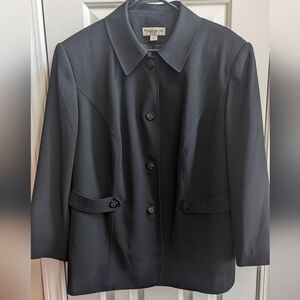 John Mayer Women's Classic Black Blazer